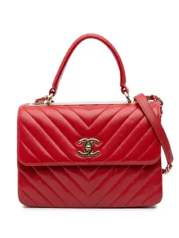CHANEL Pre-Owned: Красная сумка 