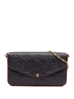 Louis Vuitton Pre-Owned: Голубая сумка через плечо 