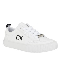 Calvin Klein: Белые кроссовки 