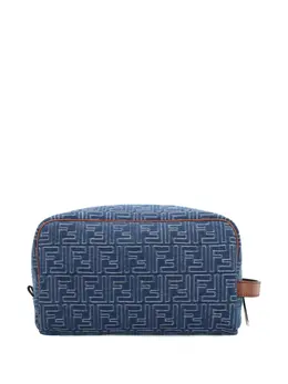 FENDI: Голубая сумка  FF