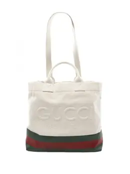Gucci Pre-Owned: Белая сумка-шоппер 