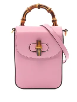 Gucci Pre-Owned: Розовая сумка 