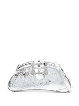 Vivienne Westwood: Серебристый клатч 