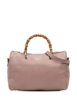 Gucci Pre-Owned: Розовая сумка-шоппер 