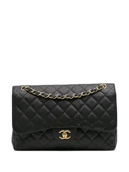 CHANEL Pre-Owned: Чёрная сумка 