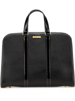 Burberry Pre-Owned: Чёрная сумка 