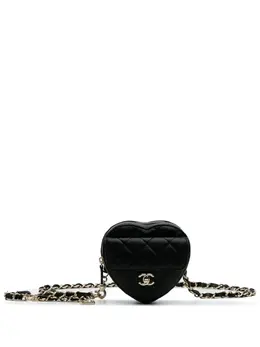 CHANEL Pre-Owned: Чёрная сумка 