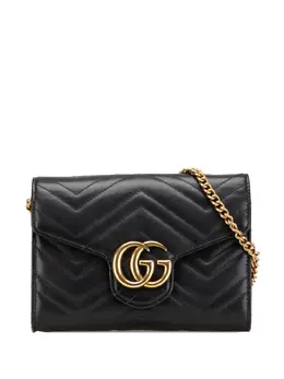 Gucci Pre-Owned: Чёрный кошелёк 