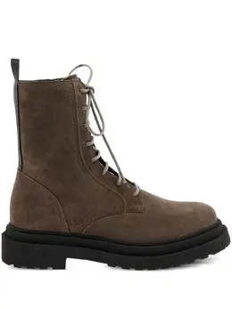 Brunello Cucinelli: Коричневые ботинки 