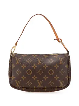 Louis Vuitton Pre-Owned: Коричневая сумка 