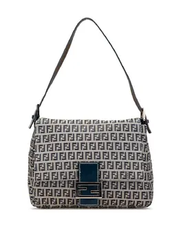 Fendi Pre-Owned: Голубая сумка 