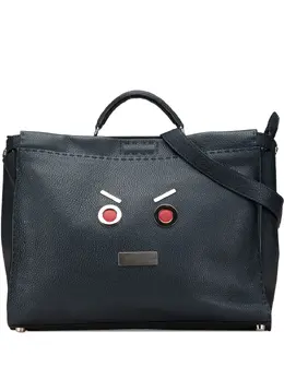 Fendi Pre-Owned: Голубая сумка 