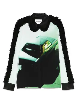 Jil Sander: Рубашка с принтом 