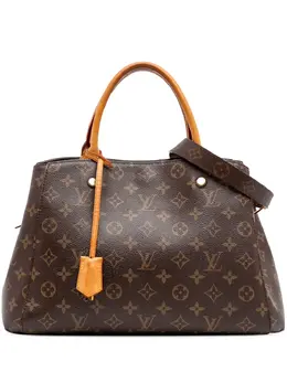 Louis Vuitton Pre-Owned: Коричневая сумка 