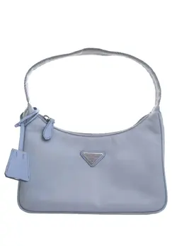 Prada Pre-Owned: Голубая сумка 