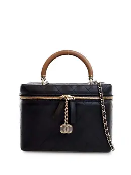 CHANEL Pre-Owned: Чёрная сумка 