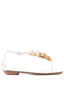 Aquazzura: Белые сандалии 