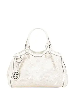 Gucci Pre-Owned: Белая сумка-шоппер 