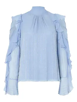 Temperley London: Светлая блуза 