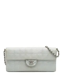 CHANEL Pre-Owned: Серебристая сумка 