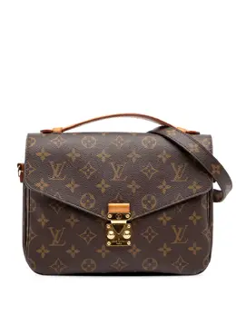 Louis Vuitton Pre-Owned: Коричневая сумка 