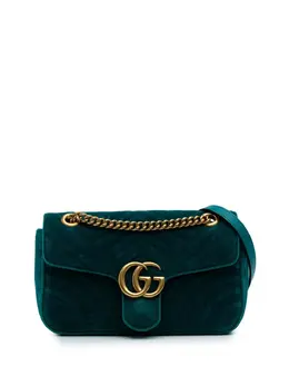 Gucci Pre-Owned: Голубая сумка через плечо 