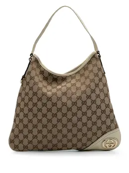 Gucci Pre-Owned: Коричневая сумка 