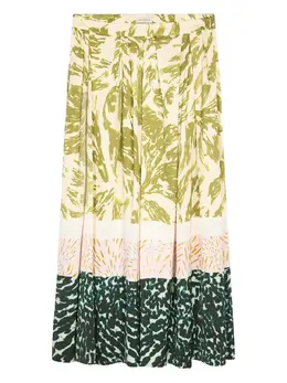 DRIES VAN NOTEN: Плиссированная юбка 