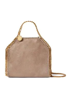 Stella McCartney: Бежевая сумка  Falabella