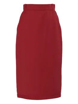 Versace Pre-Owned: Юбка из шерсти 