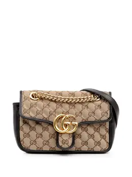 Gucci Pre-Owned: Коричневая сумка через плечо 