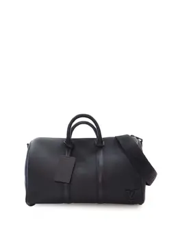 Louis Vuitton Pre-Owned: Чёрная сумка 