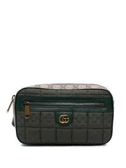 Gucci Pre-Owned: Зелёная сумка 