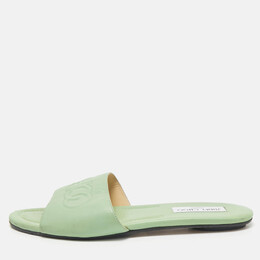 Jimmy Choo: Зелёные сандалии  Minea