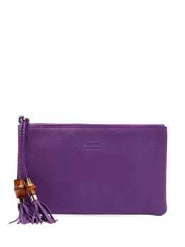 Gucci Pre-Owned: Фиолетовый клатч 