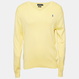 Polo Ralph Lauren: Жёлтый свитер 