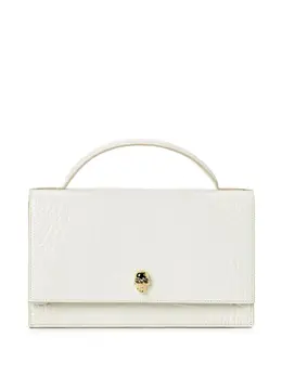 Alexander McQueen: Белая сумка  Skull
