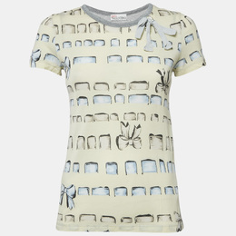RED Valentino: Жёлтый топ 