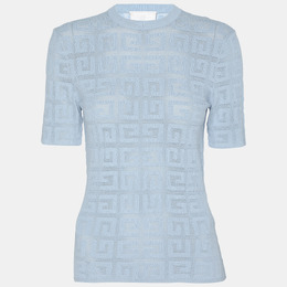Givenchy: Голубой топ 
