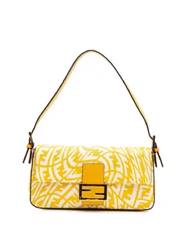 Fendi Pre-Owned: Жёлтая сумка 