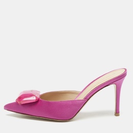 Gianvito Rossi: Розовые сабо 