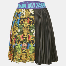 Versace Jeans Couture: Чёрная юбка 