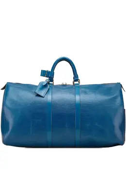 Louis Vuitton Pre-Owned: Голубая сумка 