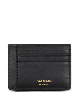 Balmain: Чёрный картхолдер 