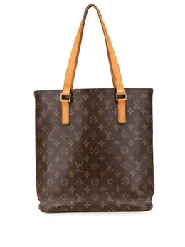 Louis Vuitton Pre-Owned: Коричневая сумка-шоппер 