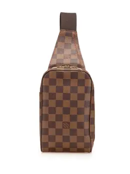 Louis Vuitton Pre-Owned: Коричневая сумка через плечо 