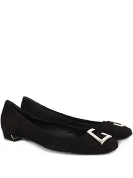 Gucci Pre-Owned: Чёрные балетки 