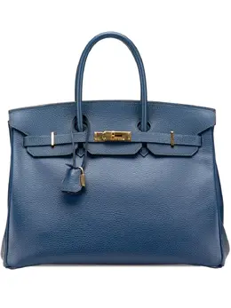 Hermès Pre-Owned: Голубая сумка 