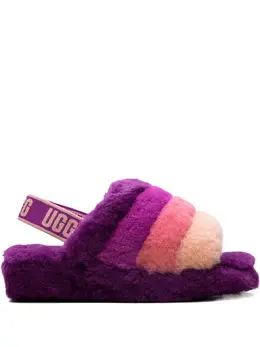 UGG: Фиолетовые сандалии  Fluff Yeah