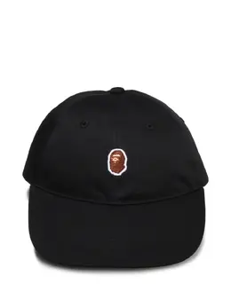 A BATHING APE®: Чёрная кепка 
